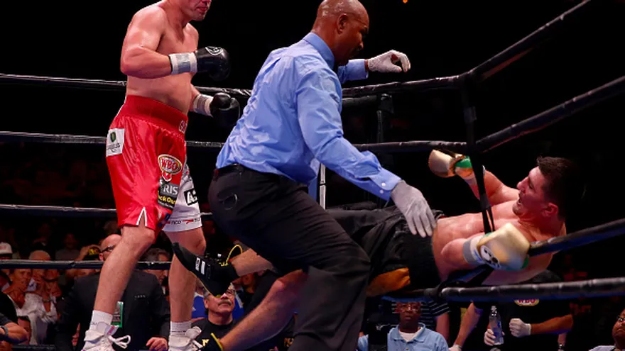 Huck fue sorprendió en los asaltos de campeonato.