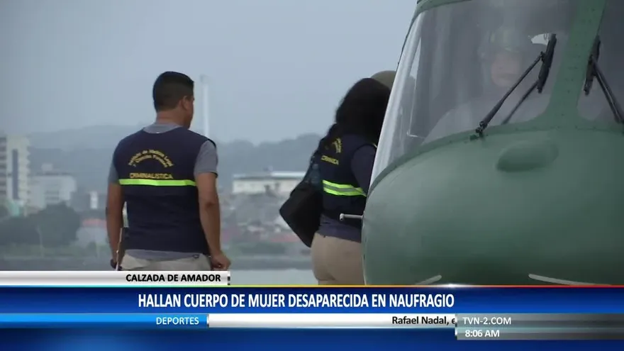 Encuentran el cadáver de la mujer desaparecida en el naufragio