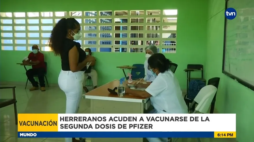 Herrera culmina vacunación con Pfizer