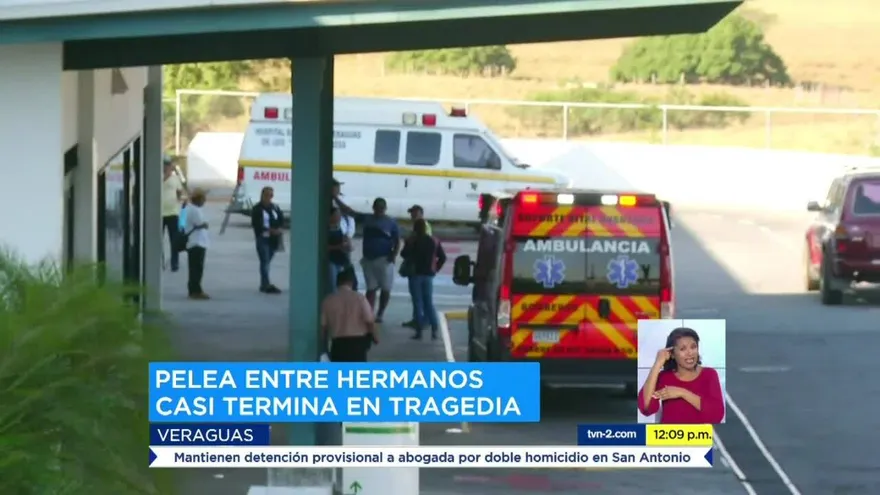 Pelea entre hermanos casi termina en tragedia