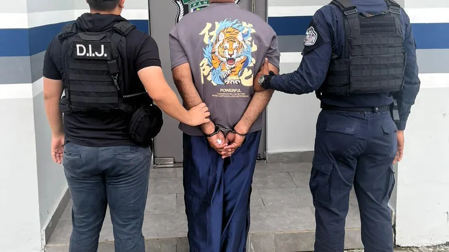 Uno de los detenidos de las operación Pupitre.