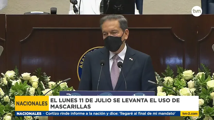 Cortizo presenta informe a la Nación en su tercer año de gobierno