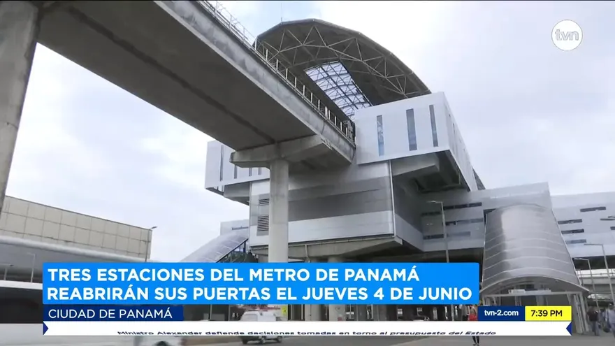 Reabrirán estaciones del Metro desde mañana