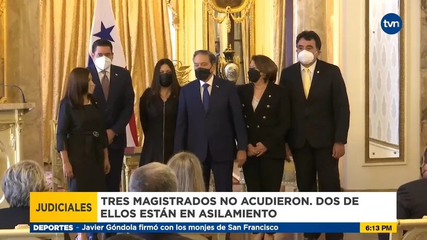 Nuevas magistradas de la Corte Suprema toma posesión