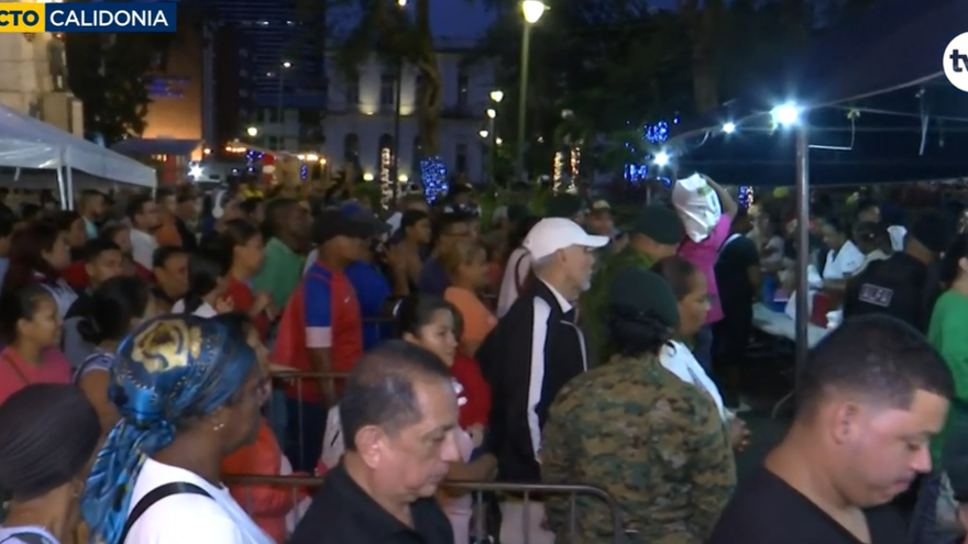 Naviferia en el área de la Gobernación en ciudad de Panamá