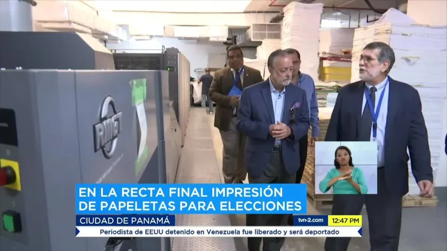 Se inicia impresión de boletas de votación para comicios del 5 de mayo