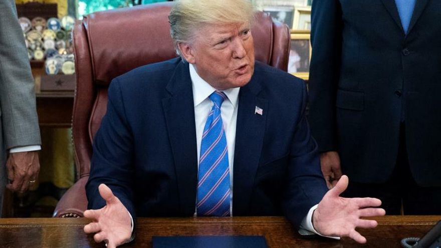 Donald Trump, presidente de Estados Unidos.