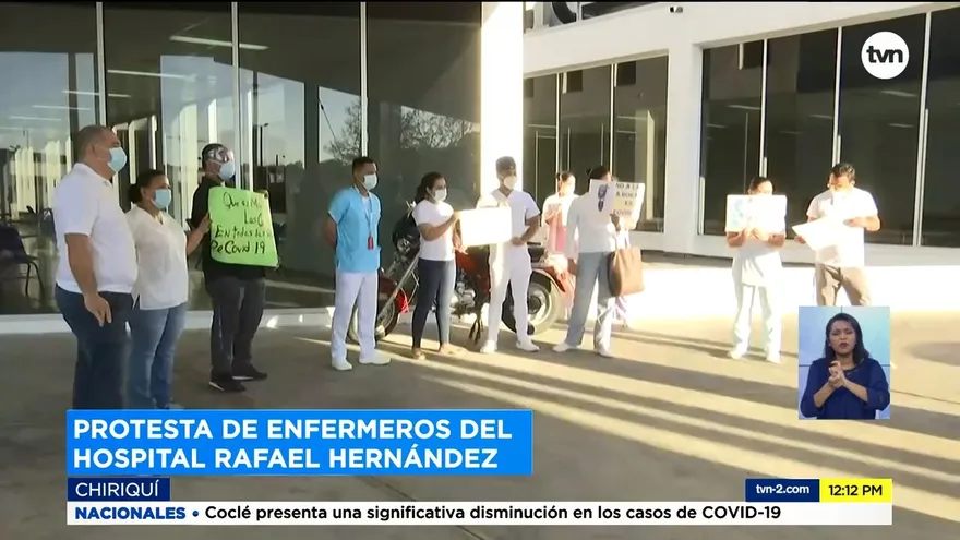 Enfermeros del Hospital Rafael Hernández denuncian aumento de jornadas de trabajo
