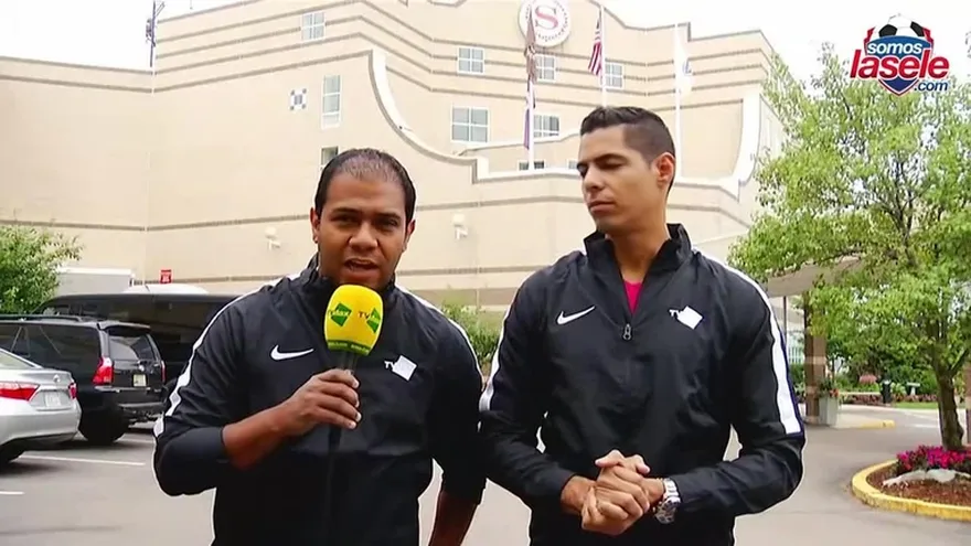 Llegada inusual de la Sele al hotel en Boston