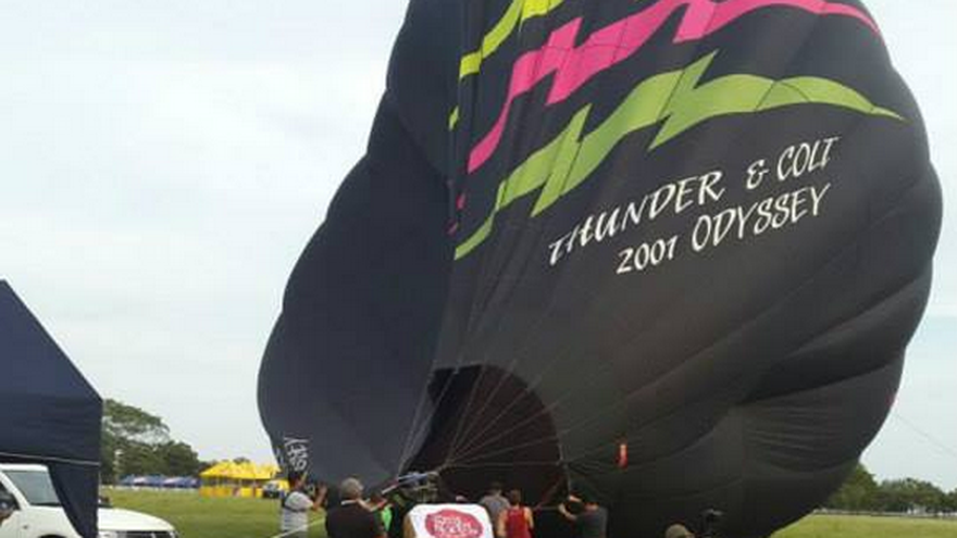 Los globos aerostáticos provienen de Chile.