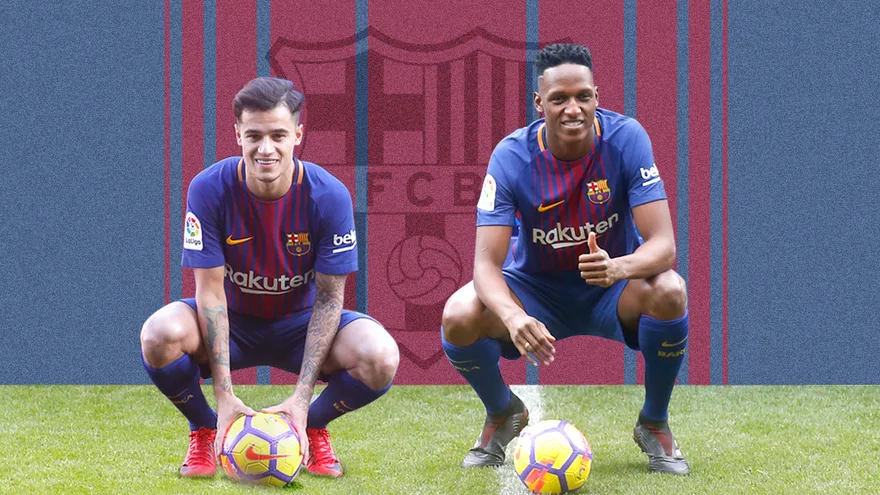 Coutinho y Yerry Mina convocados por el Barcelona para la Copa del Rey