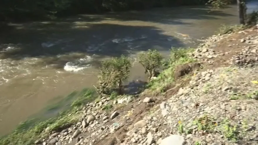 Varios rescatados pro crecida de río en Chiriquí