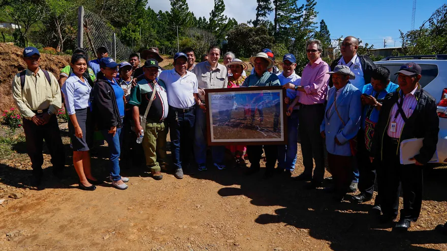 Ministro Rubio entrega diseño de Ciudad Gubernamental Ngöbe Buglé