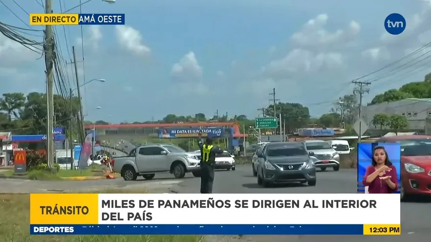 Se movilizan más de 27 mil vehículos hacia el interior