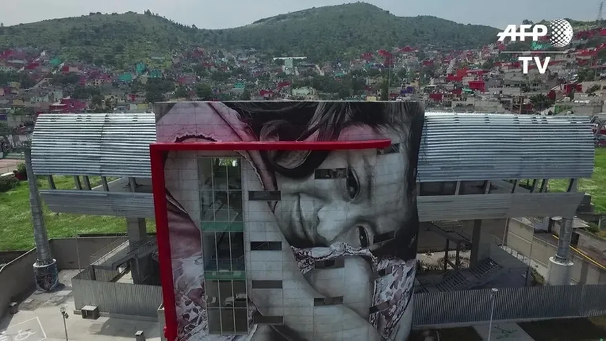 Arte urbano en una de las localidades más peligrosas de México