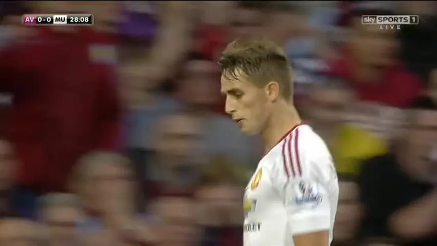 Aston Villa 0 - 1 Manchester United en la Premier League