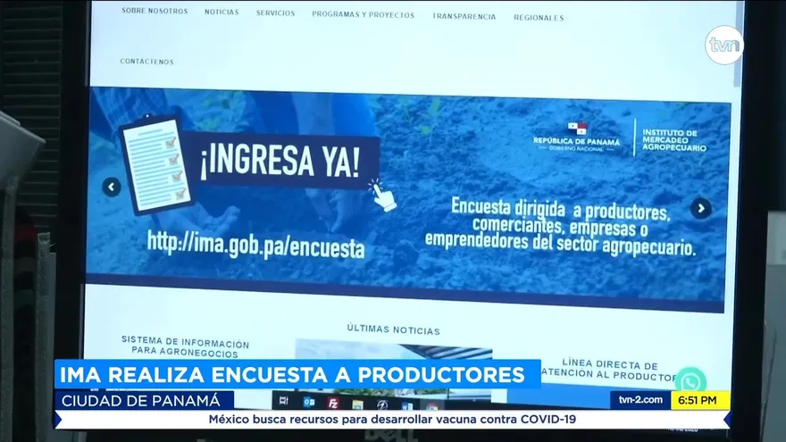 IMA realiza encuesta a productores