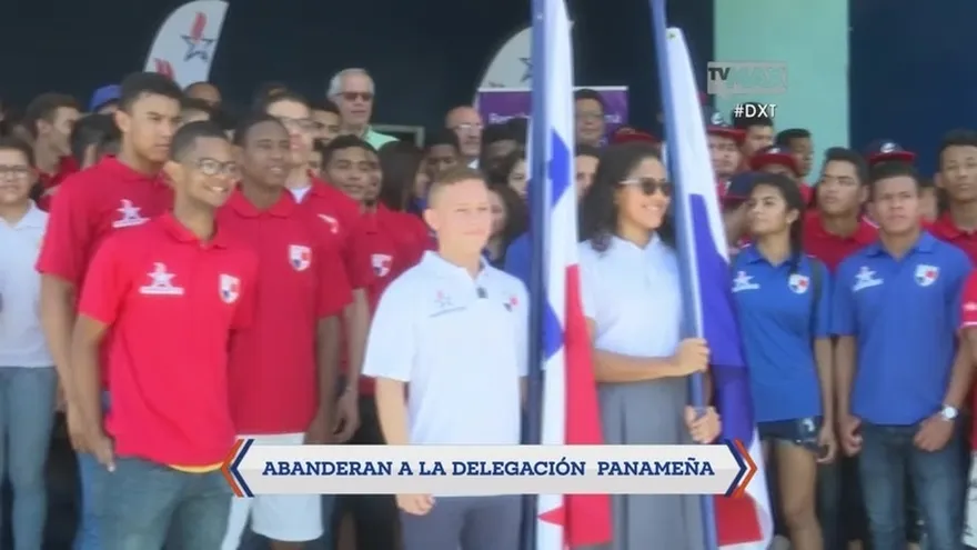 Abanderan a la delegación de Panamá que competirá en Codicader