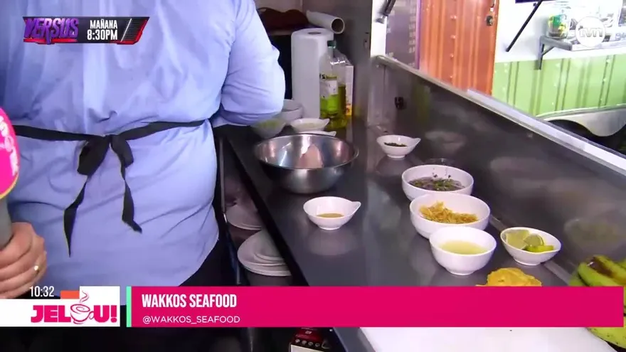 Receta desde Wakkos BBQ: filete de pescado a la reina y ceviche frito