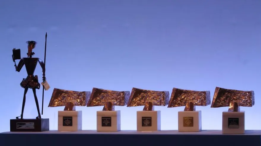 La Agencia EFE y la Agencia Española de Cooperación Internacional para el Desarrollo (AECID), han convocado hoy los Premios Internacionales de Periodismo Rey de España en su XXXVI edición y el XV Premio Don Quijote de Periodismo. En la imagen, fotografía de archivo del 28/03/2012 de los Premios. EFE/Archivo