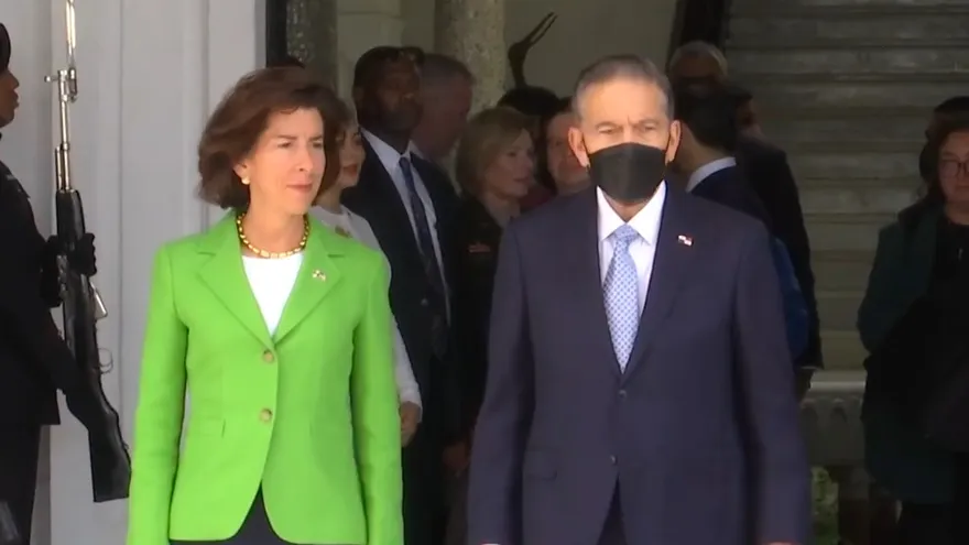 Cortizo se reúne con Secretaria de Comercio de EEUU