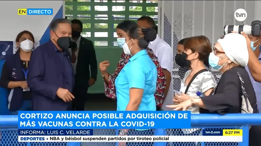 Cortizo adelanta posible adquisición de más dosis de vacunas