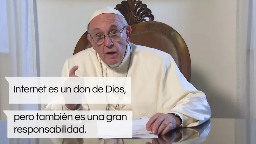 El Vídeo del Papa - Las redes sociales