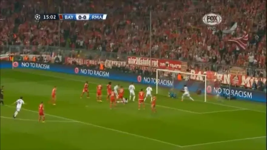 Dos primeros goles del Real Madrid ante Bayern Munich