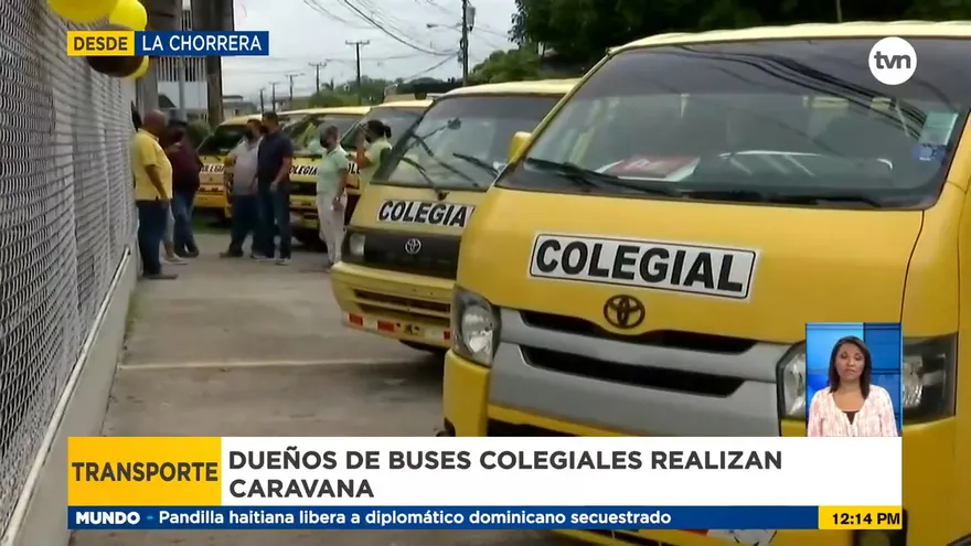 Conductores de colegiales piden congelar el precio de los combustibles