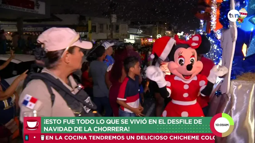 ¡Esto fue lo que se vivió en el desfile de Navidad de la Chorrera!