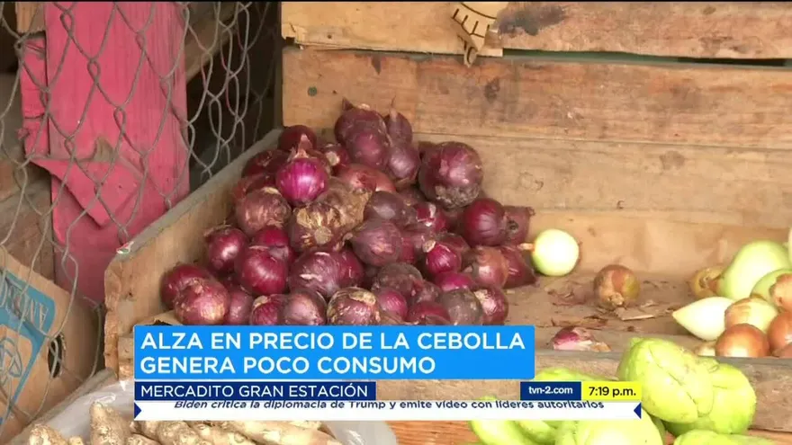 Consumidores son afectados por falta de cebolla