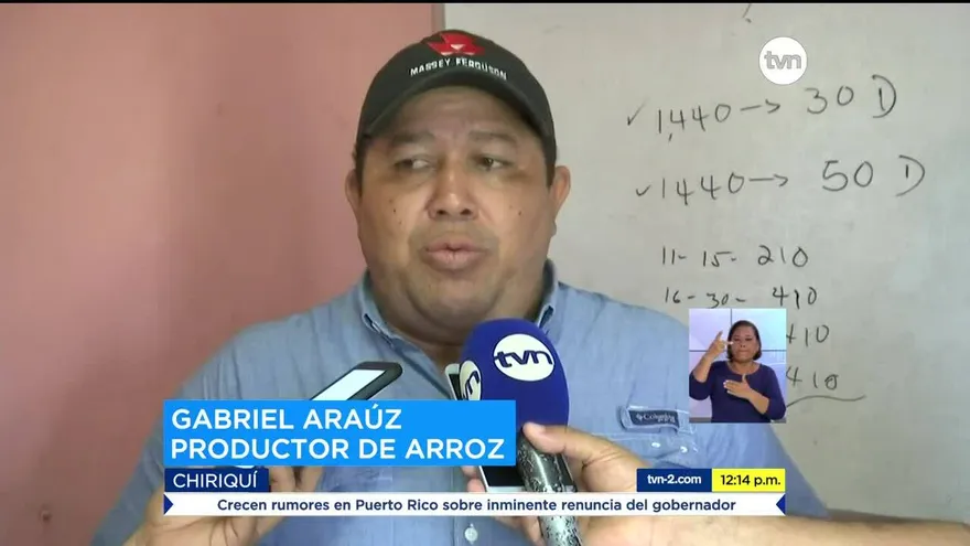 Arroceros chiricanos exigen al MIDA que agilice el pago de compensaciones