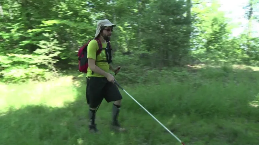Un GPS para los invidentes que hacen senderismo