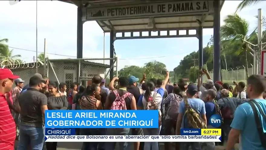 Protestan en Chiriquí por vados dañados en Barú