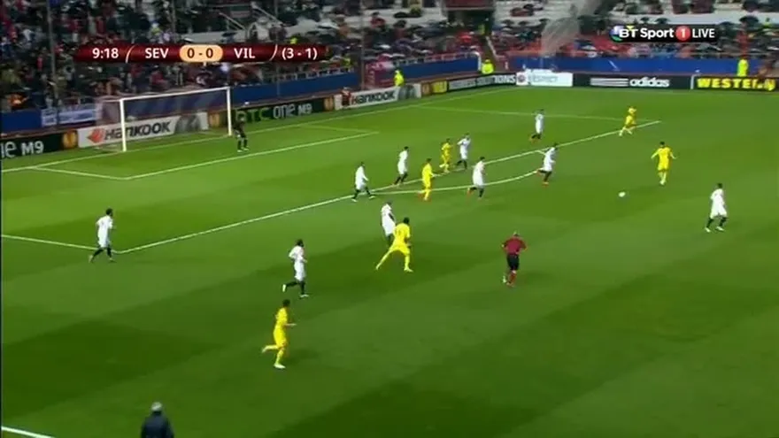 Sevilla avanzó dejando al Villarreal - Europa League