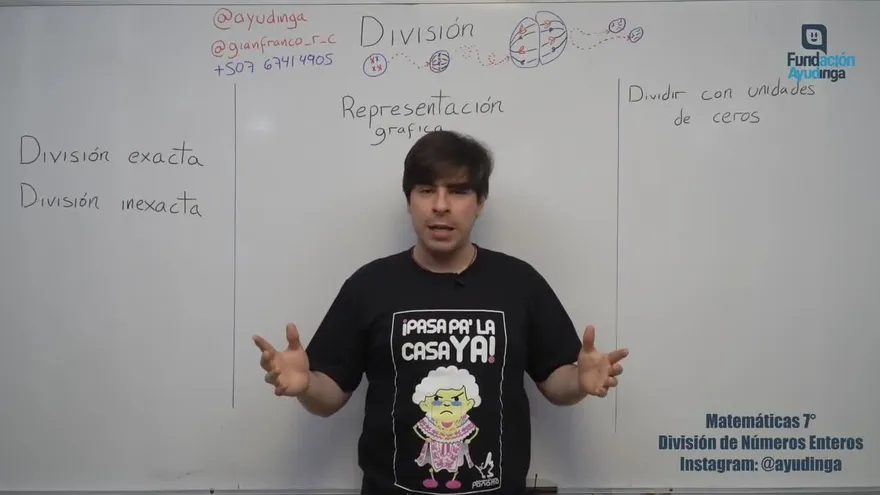 Ayudinga Matemáticas 7° - División de Números Enteros 25 de marzo de 2020