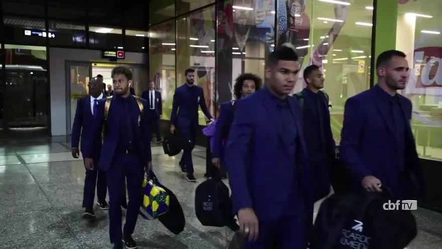 Selección de Brasil se encuentra lista en Rusia