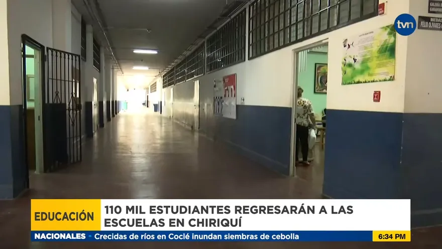 110 mil estudiantes en Chiriquí serán atendidos por 7 mil educadores