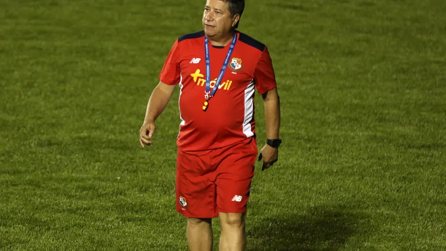 Hernán Darío "Bolillo" Gómez, entrenador de la Selección de Panamá.