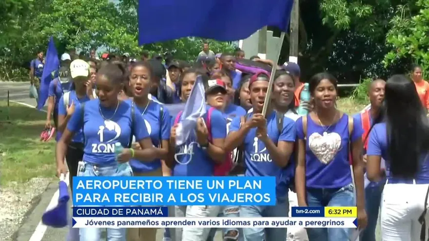 Todo listo para transporte de los peregrinos en la JMJ