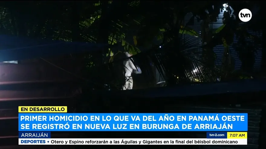 Primer homicidio en Panamá Oeste en lo que va del año