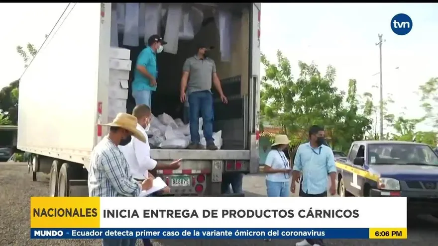 Empieza entrega de carnes como parte del programa Panamá Solidario