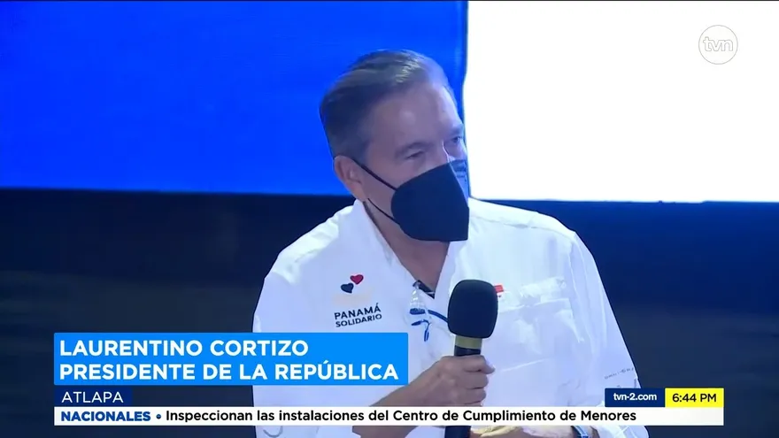 Presidente recorre instalaciones del programa Panamá Solidario en Atlapa