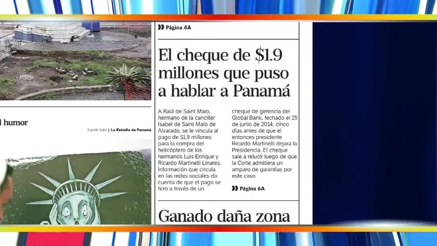 Varela se refiere a cheque que pertenecía a hermano de vicepresidenta