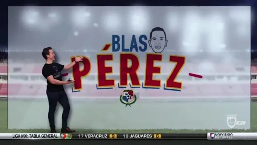 ¡Interesante! Blas Pérez y su carrera futbolística en dibujos