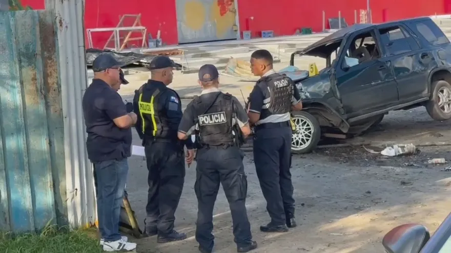 Dos fallecidos en accidente de tránsito ocurrido la madrugada de este sábado en Colón.