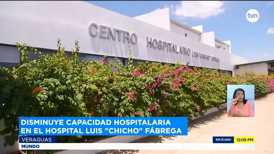 La ocupación hospitalaria de pacientes COVId-19 en el Luis “Chicho” Fábrega disminuye