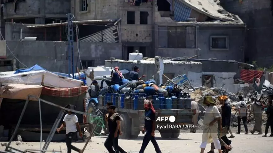 Los palestinos que viven en Gaza viven una crisis humanitaria.