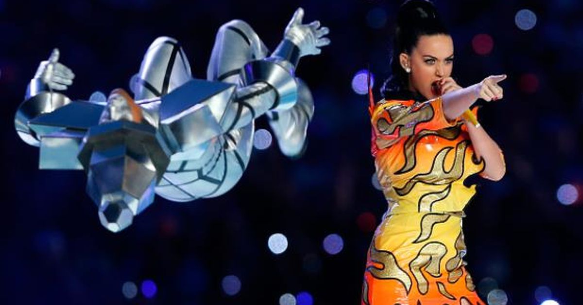 Katy Perry deslumbró en el medio tiempo del Super Bowl NFL Tvn Panamá