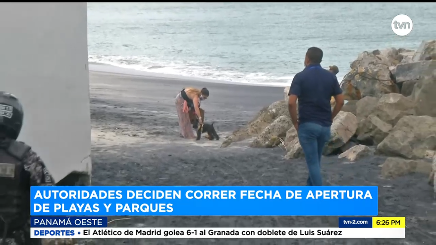 Personas ignoran medidas de salud y asisten a playas y montañas de Chame
